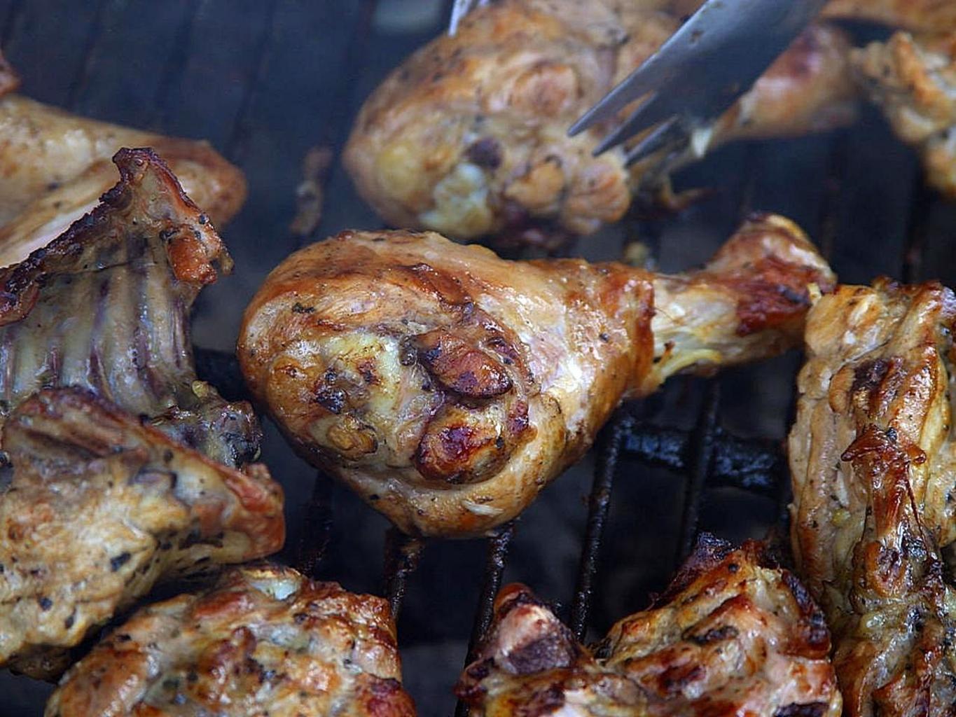 Savor the Flavor: Grilling Chicken Over an Open Fire